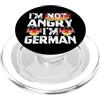 I'm Not Angry I'm German Oktoberfest -Dr I'm Not Angry I'm German Oktoberfest - Bandiera della Germania, idea regalo PopSockets PopGrip per MagSafe