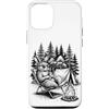 Camping Outdoor Nature Lover Gifts Custodia per iPhone 12/12 Pro Camping Rabbit Outdoor Nature Wildlife Camper Fun