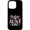 rockin aunt cool aunt family fun lifesty Custodia per iPhone 15 Pro Max Rockin' The Aunt Life