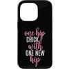Fun Hip Replacement Surgery & Hip Surger Custodia per iPhone 13 Pro Un pulcino dell'anca con un nuovo anca - Divertente sostituzione dell'anca bionica