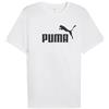 PUMA T-Shirt con Logo Essentials N. 1 da Uomo XL, White
