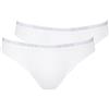 sloggi men Basic Mini 2p, Slip Uomo, Bianco (White), 6
