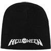 Helloween Cappello a Cuffia Logo Adulto Unisex (Taglia Unica) (Nero)