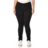 Lee Women's Sculpting Slim Fit Skinny Leg Pull On Jean, Black, 12