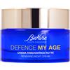 I.C.I.M. (BIONIKE) INTERNATION Bionike, Defence My Age Crema Viso Rinnovatrice Notte, 50 ml