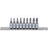 BGS 2165 | Serie di chiavi a bussola | 6,3 mm (1/4) | profilo a T (per Torx) con alesatura T10 - T50 | 9 pz.