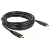 DELOCK Kabel USB 2.0 C > C E-Marker 5A 4.0m schwarz