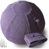 WTZHHK Copertura per Palla da Yoga - Copertura Antiscivolo e Resistente per Palla da Ginnastica, Protezione per Fit Ball a Casa e per Bambini[Palla non inclusa](Purple,65CM)