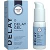 Mister Size Delay Gel 50 ml - gel ritardante con olio di chiodi di garofano e Laureth-9, rinfrescante, nutriente della pelle, adatto per preservativi e toy