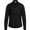 FILIPPO DE LAURENTIIS - Camicia tinta unita - Nero