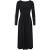 MVP WARDROBE - Vestito lungo - Nero