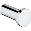 GEDY G-Canarie Appendiabiti Cromato, Dimensione 1,8 X 1,8 X 3,5 CM peso di 0,032 KG, Gancio appendiabiti realizzato in Cromall, Ottone e Vetro, Anni di garanzia 2, Design R&S Gedy