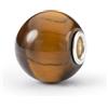 Trollbeads Jumbo rotondo gemma perline (occhio di tigre giallo)