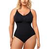 BRABIC, Body da donna modellante e contenitivo sulla pancia, senza cuciture e senza maniche, a canotta, Medium/Large
