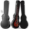 VEVOR Custodia Rigida per Chitarra Elettrica 991 mm Les Paul Nero in Legno, Borsa Rigida per Trasporto Conservazione di Chitarra, Scomparto per Accessori, Rivestimento in Spugna, Custodia Nera