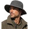 Zylioo Cappello da pescatore XXL con testa grande, cappello da pescatore oversize