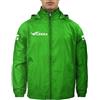 LEGEA Giacca antipioggia Italia Special running sportiva cappuccio regolabile zip impermeabile tasche con cerniera uomo