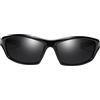 Colcolo Occhiali Da Sportivi, Occhiali Da Ciclismo, Unisex per Corsa//snowboard, Nero 1