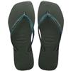 Havaianas - Sandalo infradito Havaianas 4150248 HAV Slim Verde per Donna, Uso Casual, Spiaggia 4150248 HAV Slim per: Donna, 35/36 EU