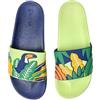 Dedoles Ciabatte Donna e Uomo Bambini Sandali Spiaggia Piscina Design | PVC sicuro, antiscivolo, suola sagomata, spiaggia piscina città, leggero, regalo, patatine fiori volpe lama, sandali estate