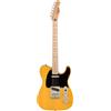 Fender Squier by Fender Sonic Telecaster - Chitarra Elettrica, Tastiera in Acero, Battipenna Nera, Butterscotch Blonde, Pickup Single-Coil, Include Lezioni Virtuali su Fender Play