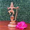 Statua Idol In Bronzo Fatto A Mano Krishna Panchaloha Narthana, 4,4In