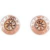 COACH Orecchini Coach Outlet COACH OUTLET F54516 RGD Stone Stand Orecchini Oro Rosa