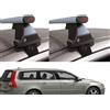 G3 BARRE PORTATUTTO ALLUMINIO PER VOLVO V50 ANNO 2004 NO RAILS 4 SERRATURE
