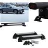 g3 menabo Barre Portatutto Acciaio per Audi A6 Avant anno 2020 + Portasci 4 Paia