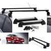 afs moto srl BARRE PORTATUTTO VOLVO V70 ANNO 2007 NO RAILS+PORTASCI 4 PAIA ALLUMINIO 2 SERRAT