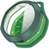 MGUEIAO Cover Compatibile con Swatch Royal Pop, 2 Pezzi TPU Silicone Custodia con Pellicola Protettiva, Anti-Graffio Case,Green