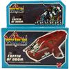 Mattel COFFIN OF DOOM RED VOLTRON DEFENDER OF UNIVERSE MATTEL PANOSH 1984 WEP MISB