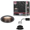 Paulmann 94871 Lampada da incasso LED 3-Step-Dim Cole IP44 rotonda 88mm Coin 6W 470lm 230V 2700K nero