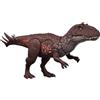 Mattel Jurassic World - Metriacanthosaurus Ruggito Selvaggio, dinosauro snodato con luci e suoni, premi il tasto e attiva ruggiti feroci e mosse d'attacco feroci, JKL83