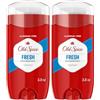 Old Spice High Endurance Fresh Scent Men's Deodorant Twin Pack 180ml
