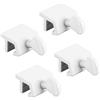 prime-line Products U 9823 Sliding Window Security Lock with Economy, bianco, (confezione da 4)