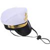 TOYANDONA Cappello da Marinaio Creativo per Cani e Gatti in Poliestere, Facile da Indossare e Regolabile, per Matrimoni e Compleanni