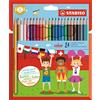 STABILO color - Matita colorata - Astuccio da 24 - Colori assortiti