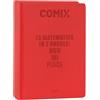 COMIX - Agenda 2027 Giornaliera 16 Mesi, Diario per Scuole Medie e Superiori, con Copertina Rigida, 576 Pagine con Grafiche e Fumetti, Ideale per Ragazzi e Ragazze, Formato Mini 11x15,3 cm