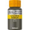 Winsor & Newton Galeria Colore Acrilico 500ml - Nero Di Marte