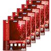 Stylex 43889-P6 - Quaderno universitario con rilegatura a spirale, quadrato, DIN A4, 80 fogli con grammatura 60 g/m², 6 pezzi