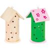 Baker Ross Casette in Legno per Coccinelle, Ideali per le Attività Creative per Bambini (Scatola da 2)