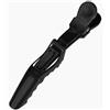 SIBEL GATOR CLIPS 6X9CM NERO PINZE DIVIDI CIOCCHE EXTENSIONS - 1 Pezzo