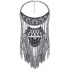 YAZILIND Collane pendenti vintage maxi girocollo dichiarazione Collier Boho gioielli da donna