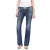 LTB Valerie, Jeans bootcut Donna, Blue Lapis Wash 3923, 27W / 36L