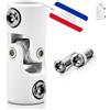 Maison Rollo Giunto cardanico per tapparelle, diametro 12 mm, accessorio di rotazione