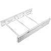 Generic Scala Arredo Bagno in Legno Bianco Rustica e Decorativa, Porta Asciugamani e Scala per Asciugamani per Decorazione Bagno in Stile Country