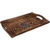 Diko.style - Vassoio sottovuoto in legno decorativo - stile orientale con Buddha decorativi, elefante fortunato e altro ancora da scegliere porta chaves -25,5 x 15 x 4 cm (Om)