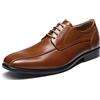 Bruno Marc Uomo Classiche Stringate Derby Oxford,Marrone,40
