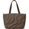 tomtoc Borsa Donna Puffer Tote Bag per Laptop, Tote Bag da 10L per MacBook 13-14 Pollici, Leggera a Spalla e a Mano, Borsa Laptop Donna alla Moda per Shopping, Lavoro e Viaggi